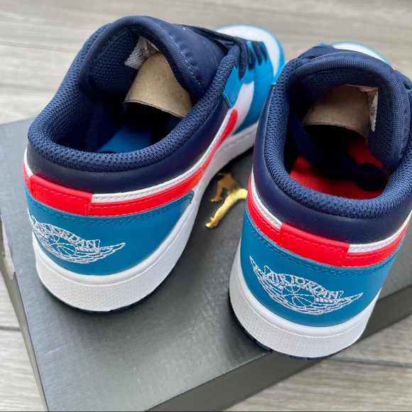 đđ§ĄAir Jordan 1 Low Game Time GSđ§Ąđ - Picture 4 of 7